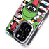 Looney Tunes Marvin the Martian Striped Patches iPhone 15 Pro Max MagSafe Case
