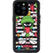 Looney Tunes Marvin the Martian Striped Patches iPhone 14 Pro Max Waterproof Case