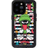 Looney Tunes Marvin the Martian Striped Patches iPhone 14 Pro Max Waterproof Case