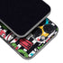 Looney Tunes Marvin the Martian Striped Patches iPhone 14 Pro Skin
