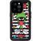 Looney Tunes Marvin the Martian Striped Patches iPhone 14 Pro Waterproof Case