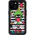 Looney Tunes Marvin the Martian Striped Patches iPhone 15 Waterproof Case