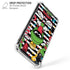Looney Tunes Marvin the Martian Striped Patches iPhone XR Clear Case