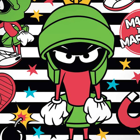 Looney Tunes Marvin the Martian Striped Patches iPhone XS Pro Case