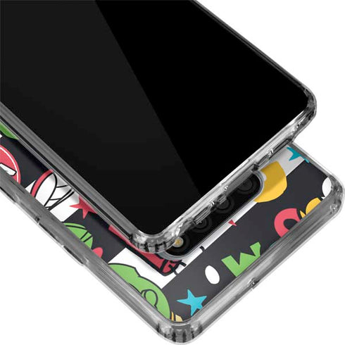 Looney Tunes Marvin the Martian Striped Patches LG Stylo 6 Clear Case