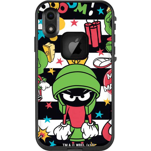 Looney Tunes Marvin the Martian Striped Patches LifeProof Fre iPhone Skin