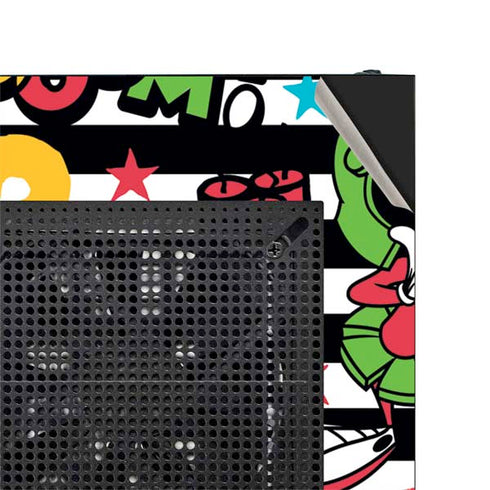 Looney Tunes Marvin the Martian Striped Patches NZXT H510 Compact ATX Mid-Tower Case Skin