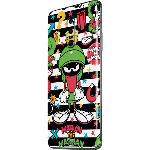 Looney Tunes Marvin the Martian Striped Patches OnePlus 7 Pro Skin