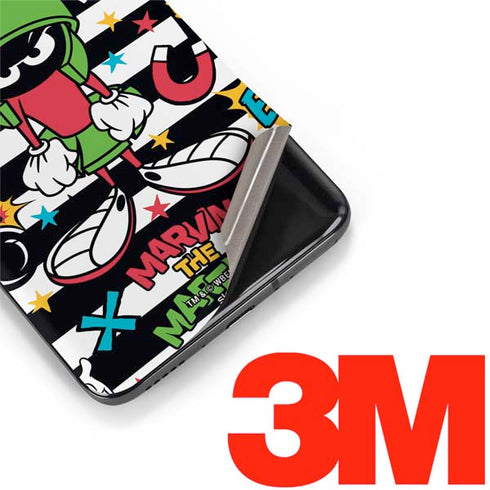 Looney Tunes Marvin the Martian Striped Patches OnePlus 7 Pro Skin