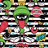 Looney Tunes Marvin the Martian Striped Patches PS4 Controller Skin