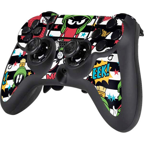 Looney Tunes Marvin the Martian Striped Patches PS4/PC SCUF Impact Controller Skin