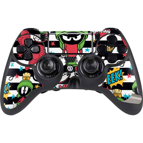 Looney Tunes Marvin the Martian Striped Patches PS4/PC SCUF Impact Controller Skin