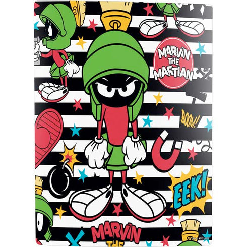 Looney Tunes Marvin the Martian Striped Patches PS5 Digital Edition Bundle Skin