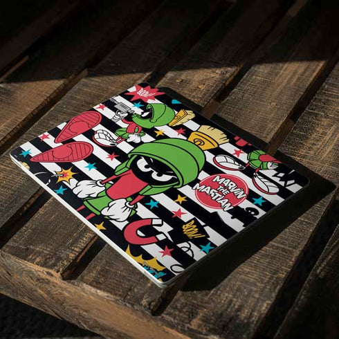 Looney Tunes Marvin the Martian Striped Patches Surface Laptop 3 13.5in Skin