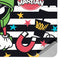 Looney Tunes Marvin the Martian Striped Patches Surface Laptop Studio Skin