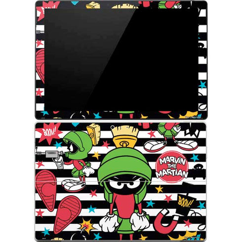 Looney Tunes Marvin the Martian Striped Patches Surface Pro 4 Skin