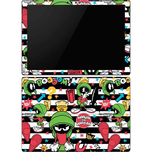 Looney Tunes Marvin the Martian Striped Patches Surface Pro 6 Skin
