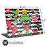 Looney Tunes Marvin the Martian Striped Patches Universal Laptop 14in (11.4 x 8.2in) Skin