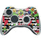 Looney Tunes Marvin the Martian Striped Patches Xbox 360 Wireless Controller Skin
