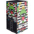 Looney Tunes Marvin the Martian Striped Patches Xbox Series X Console Skin