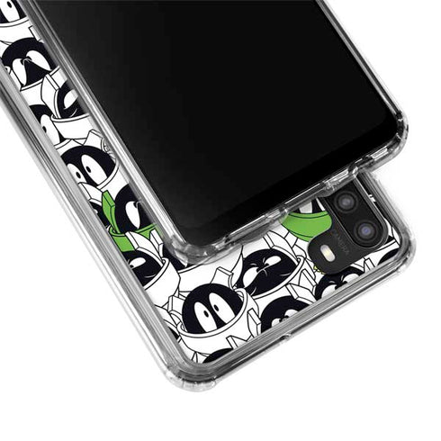 Looney Tunes Marvin the Martian Super Sized Galaxy A21 Clear Case