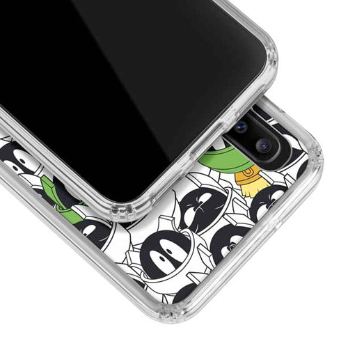 Looney Tunes Marvin the Martian Super Sized Galaxy A30 Clear Case
