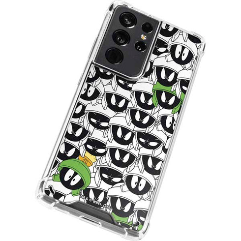 Looney Tunes Marvin the Martian Super Sized Galaxy S21 Ultra 5G Clear Case