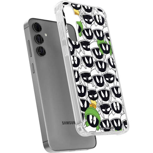 Looney Tunes Marvin the Martian Super Sized Galaxy S24 Plus Clear Case