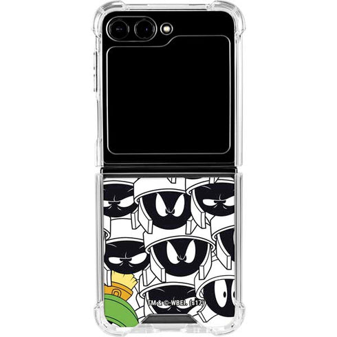 Looney Tunes Marvin the Martian Super Sized Galaxy Z Flip5 5G Clear Case