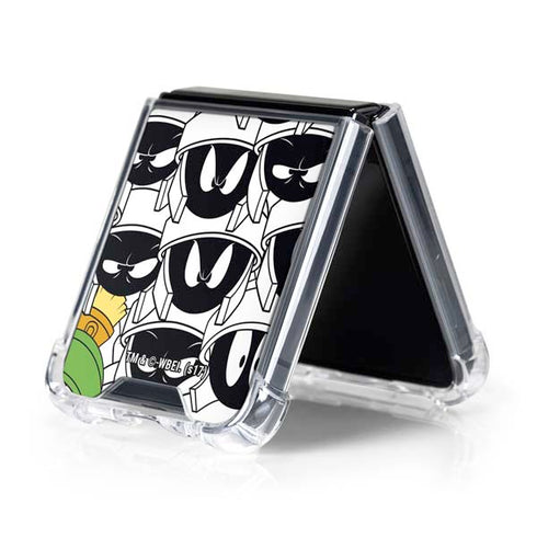 Looney Tunes Marvin the Martian Super Sized Galaxy Z Flip5 5G Clear Case
