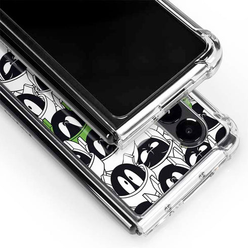 Looney Tunes Marvin the Martian Super Sized Galaxy Z Fold4 5G Clear Case