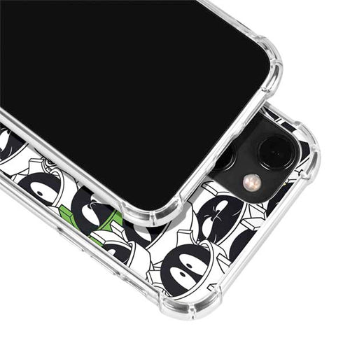 Looney Tunes Marvin the Martian Super Sized iPhone 14 Plus Clear Case