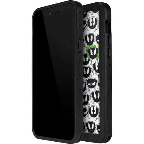 Looney Tunes Marvin the Martian Super Sized iPhone 14 Pro Max Waterproof Case