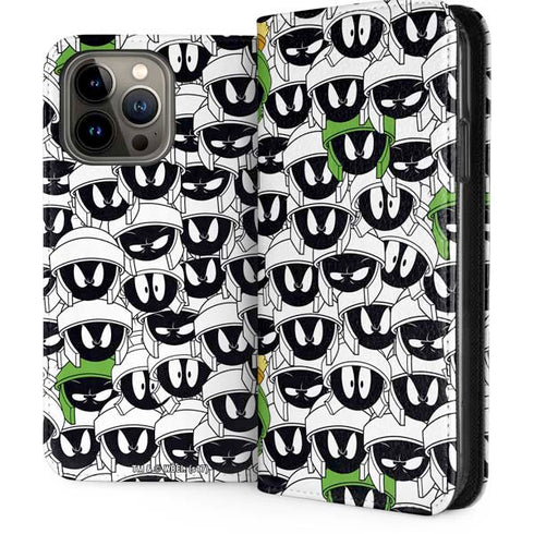 Looney Tunes Marvin the Martian Super Sized iPhone 15 Pro Max Folio Case