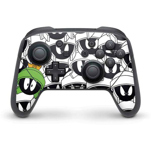Looney Tunes Marvin the Martian Super Sized Nintendo Switch Pro Controller Skin
