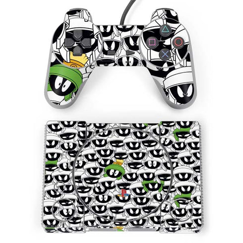Looney Tunes Marvin the Martian Super Sized PlayStation Classic Bundle Skin