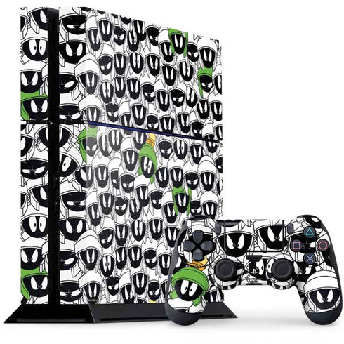 Looney Tunes Marvin the Martian Super Sized PS4 Console and Controller Bundle Skin