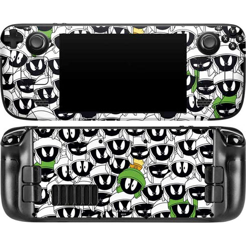 Looney Tunes Marvin the Martian Super Sized Steam Deck Handheld Gaming Computer Skin