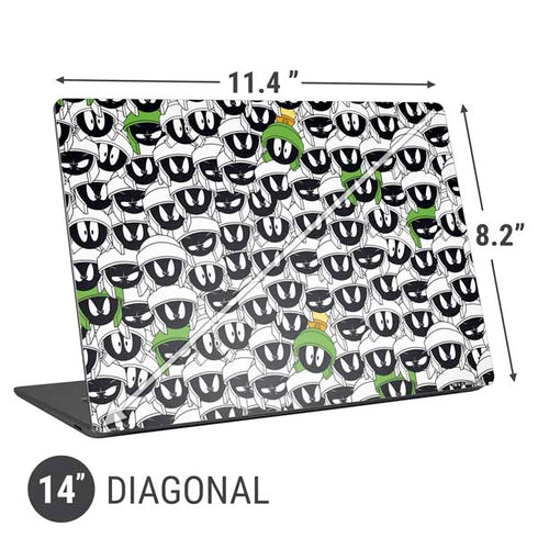 Looney Tunes Marvin the Martian Super Sized Universal Laptop 14in (11.4 x 8.2in) Skin