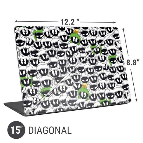 Looney Tunes Marvin the Martian Super Sized Universal Laptop 15in (12.2 x 8.8in) Skin