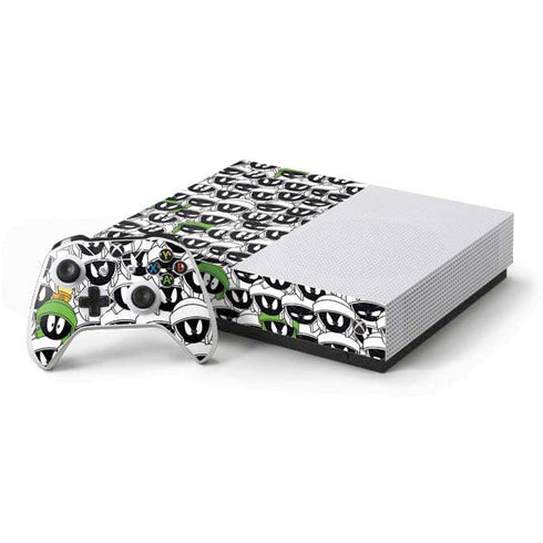 Looney Tunes Marvin the Martian Super Sized Xbox One S All-Digital Edition Bundle Skin