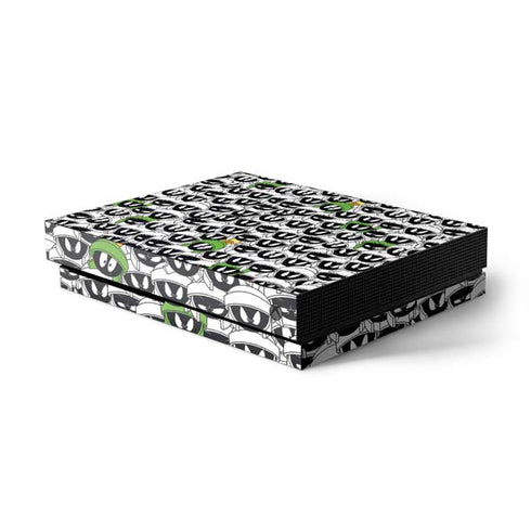 Looney Tunes Marvin the Martian Super Sized Xbox One X Console Skin