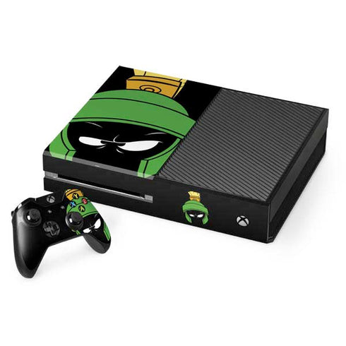 Looney Tunes Marvin the Martian Xbox One Console and Controller Bundle Skin