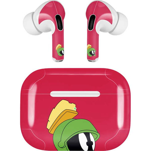 Looney Tunes Marvin The Martian Zoomed In AirPods Pro 2nd Gen Skin