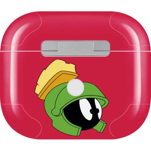 Looney Tunes Marvin The Martian Zoomed In Apple AirPods (3rd Gen 2021) Skin
