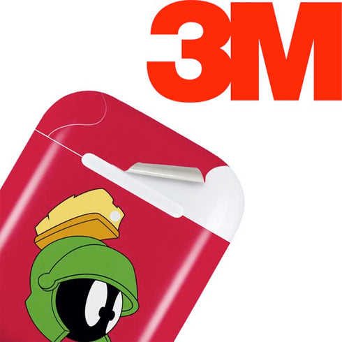Looney Tunes Marvin The Martian Zoomed In Apple AirPods Skin