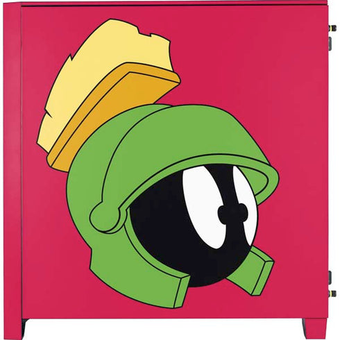 Looney Tunes Marvin The Martian Zoomed In Corsair 4000D Tempered Glass Mid-Tower ATX Case Skin