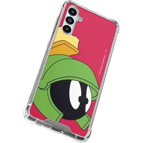 Looney Tunes Marvin The Martian Zoomed In Galaxy A15 5G Clear Case