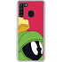Looney Tunes Marvin The Martian Zoomed In Galaxy A21 Clear Case