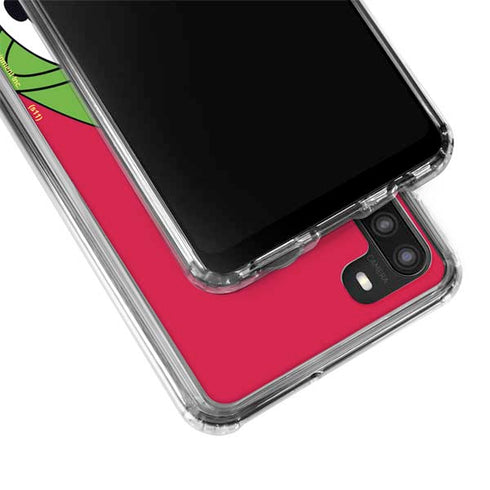 Looney Tunes Marvin The Martian Zoomed In Galaxy A21 Clear Case